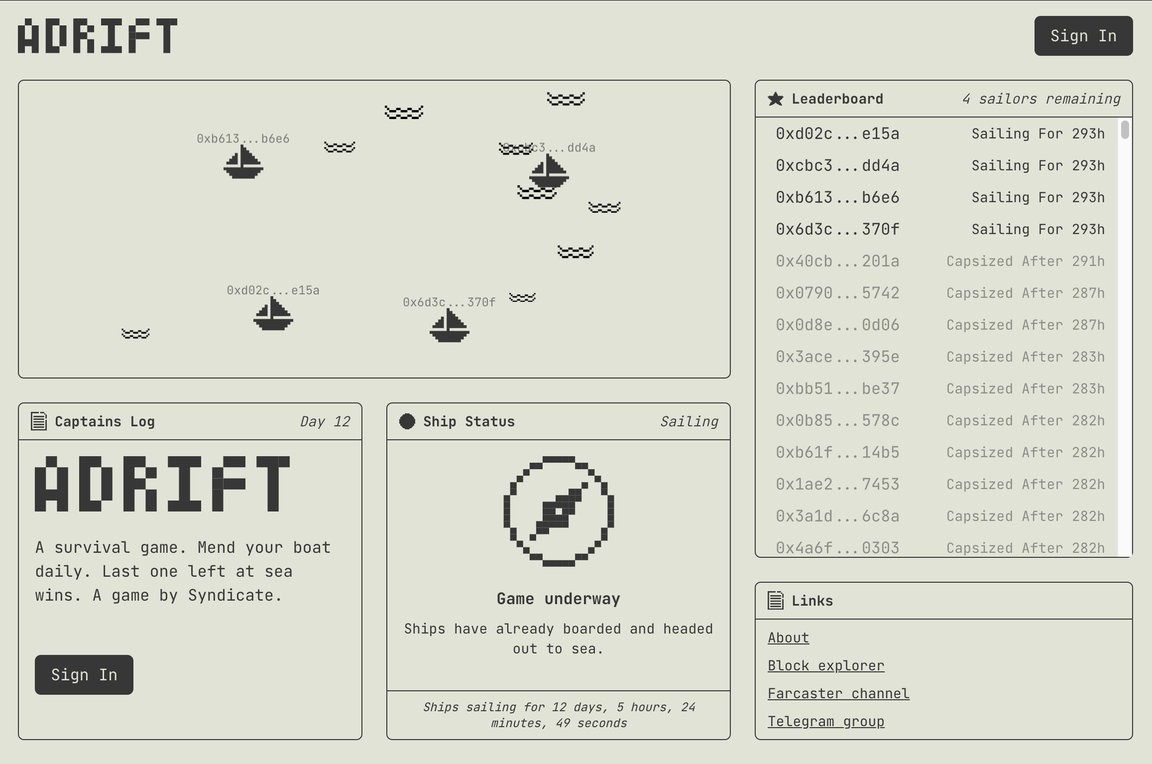 adrift screenshot